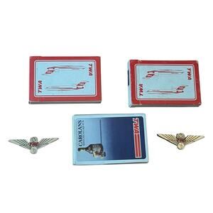 VTG Trans World Airlines TWA Playing Cards Deck Carolans Irish Creek Wings